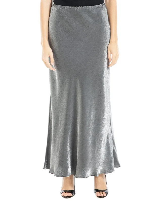 Max Studio Metallic Satin Skirt