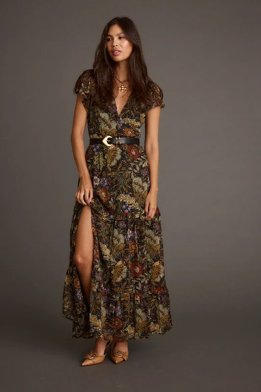 Sundance Floral Paisley Maxi Dress