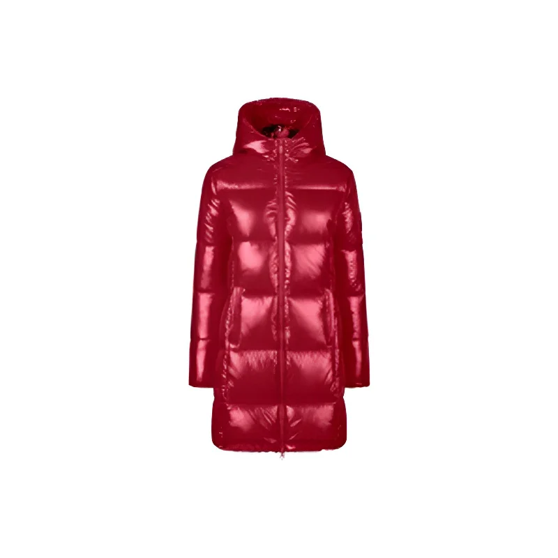 Women's Ines Hooded Puffer Jacket in Bloom Pink