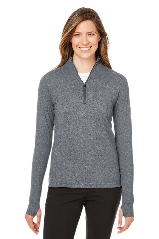 Spyder Womens Spyre UV Protection 1/4 Zip Sweatshirt - Polar Grey Frost