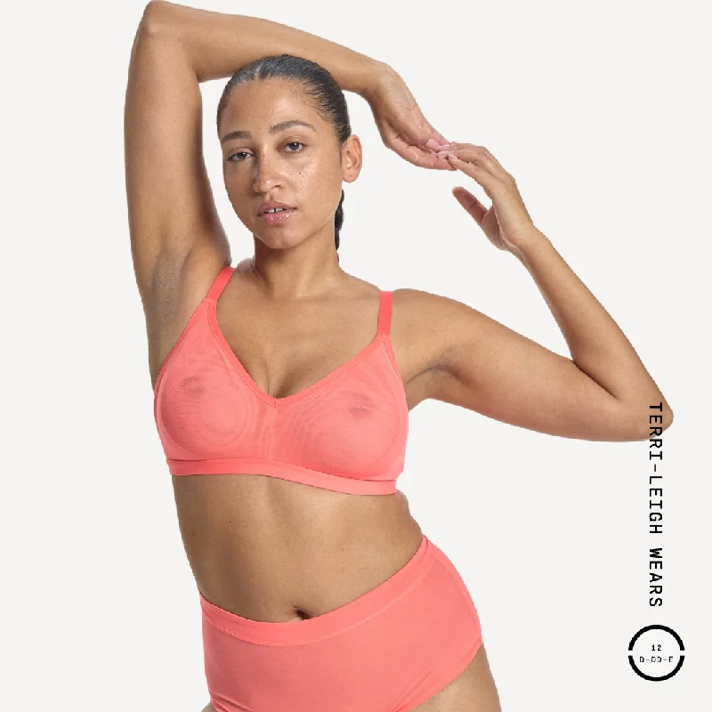 Mesh Comfort Wirefree Bralette - Archive